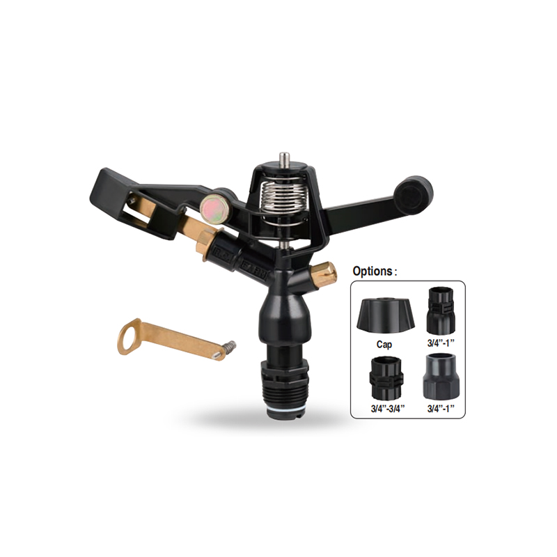 DC-S12-1(RC-160-N) POM landbrugsvandingssprinkler med messingdyser