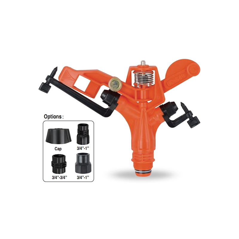 DC-S49 Orange farve Landbrugsvanding Plast stødsprinkler med 3/4